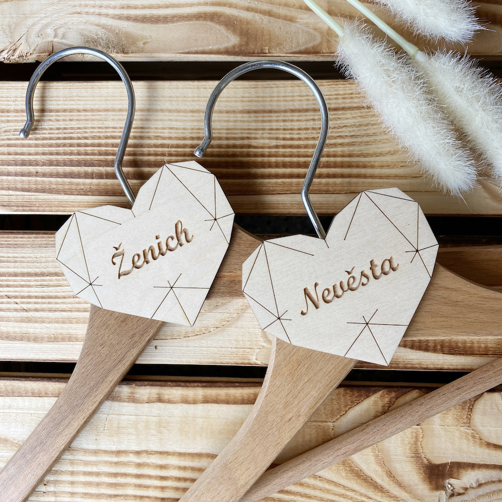 Svatební ramínko - Ženich