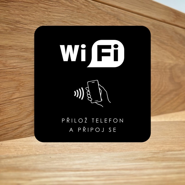 NFC destička pro připojení k WiFi