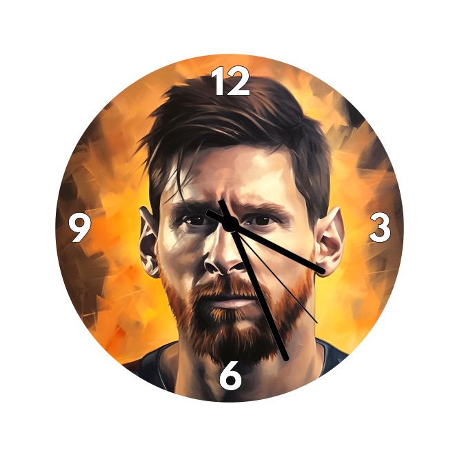 Nástěnné hodiny - Messi