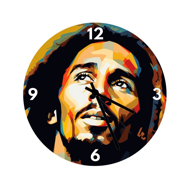 Nástěnné hodiny - Bob Marley