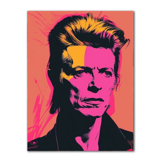 Motivační obraz - David Bowie