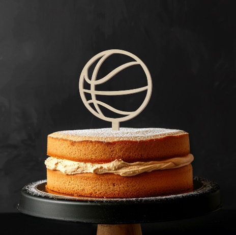 Zápich do dortu - Basketbalový balon