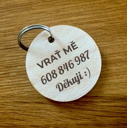 Přívěsek na klíče - Vrať mě