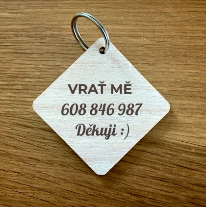 Přívěsek na klíče - Vrať mě