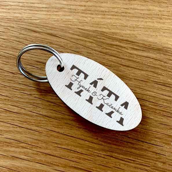 Přívěsek na klíče - Táta