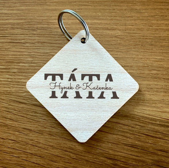Přívěsek na klíče - Táta