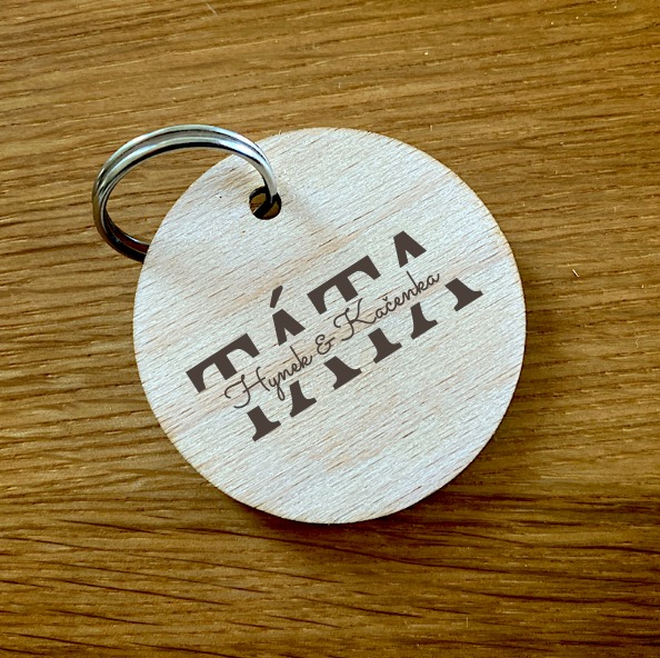 Přívěsek na klíče - Táta