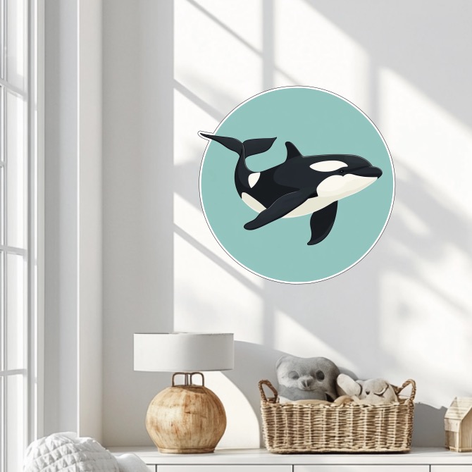 Dekorace na zeď - Kosatka