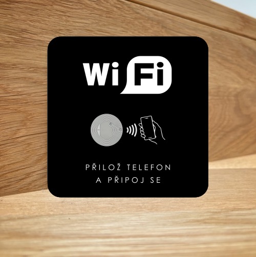 NFC destička pro připojení k WiFi
