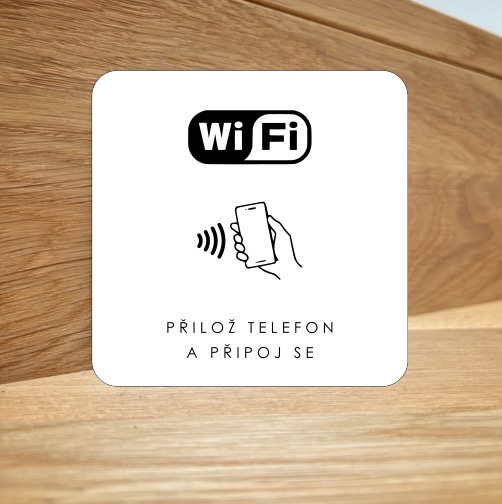 NFC destička pro připojení k WiFi