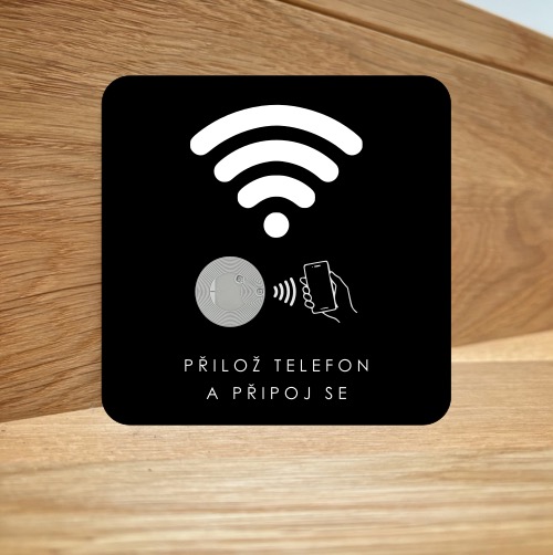 NFC destička pro připojení k WiFi