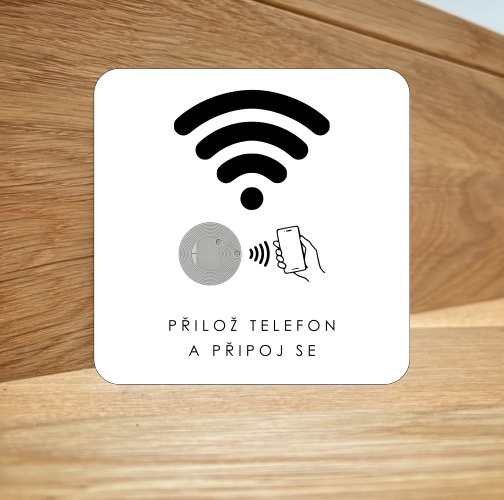 NFC destička pro připojení k WiFi