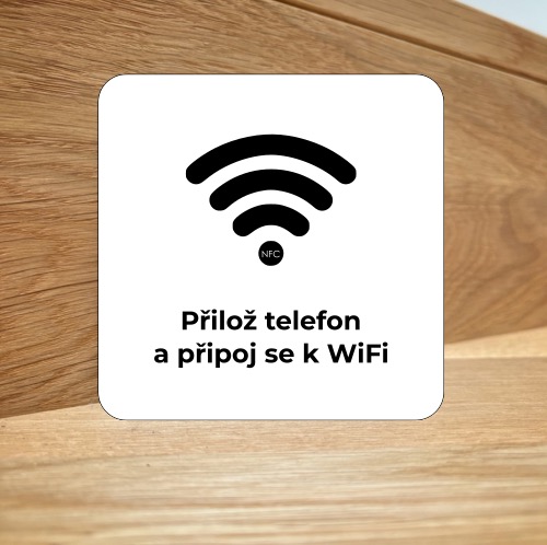 NFC destička pro připojení k WiFi