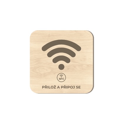 NFC destička pro připojení k WiFi