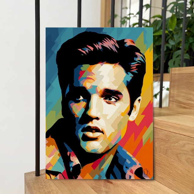 Hrající obraz - Elvis Presley