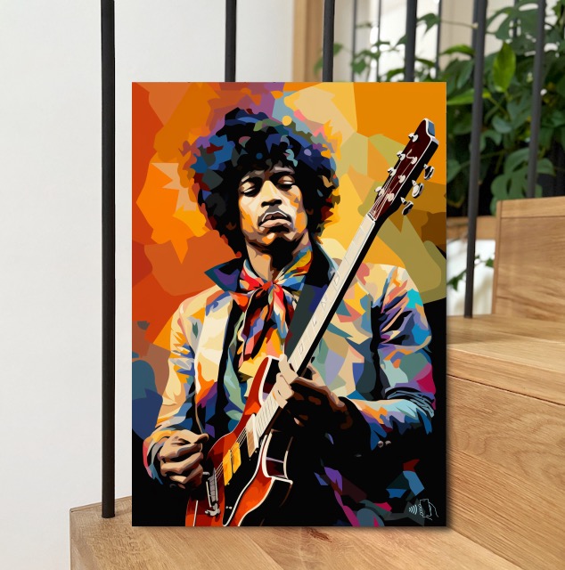 Hrající obraz - Jimi Hendrix
