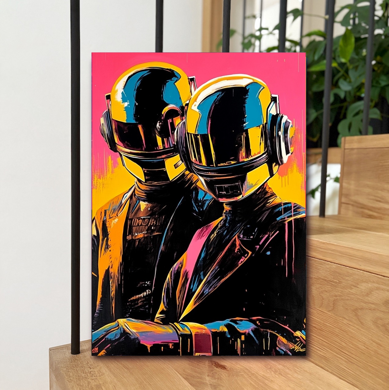 Hrající obraz - Daft Punk