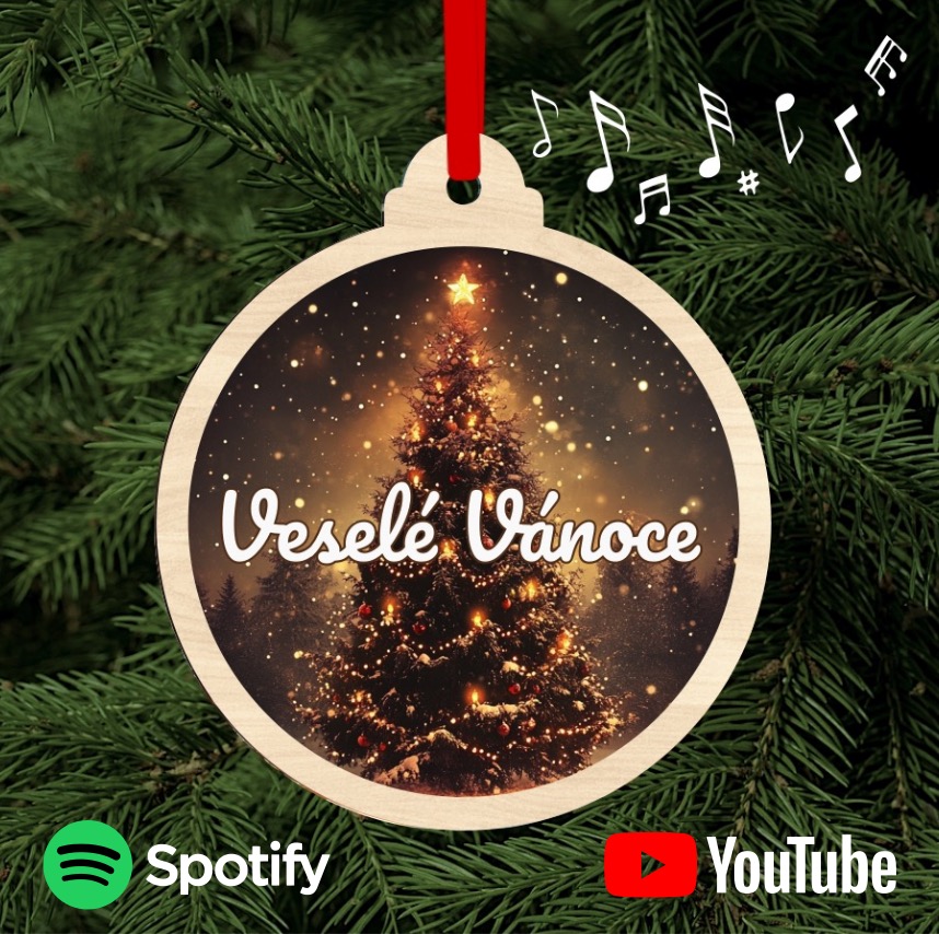 Ozdoba hrající vánoční koledy