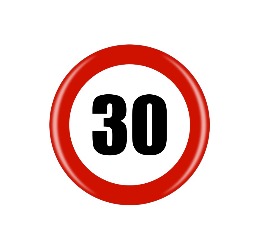 Narozeninová připínací placka (30)