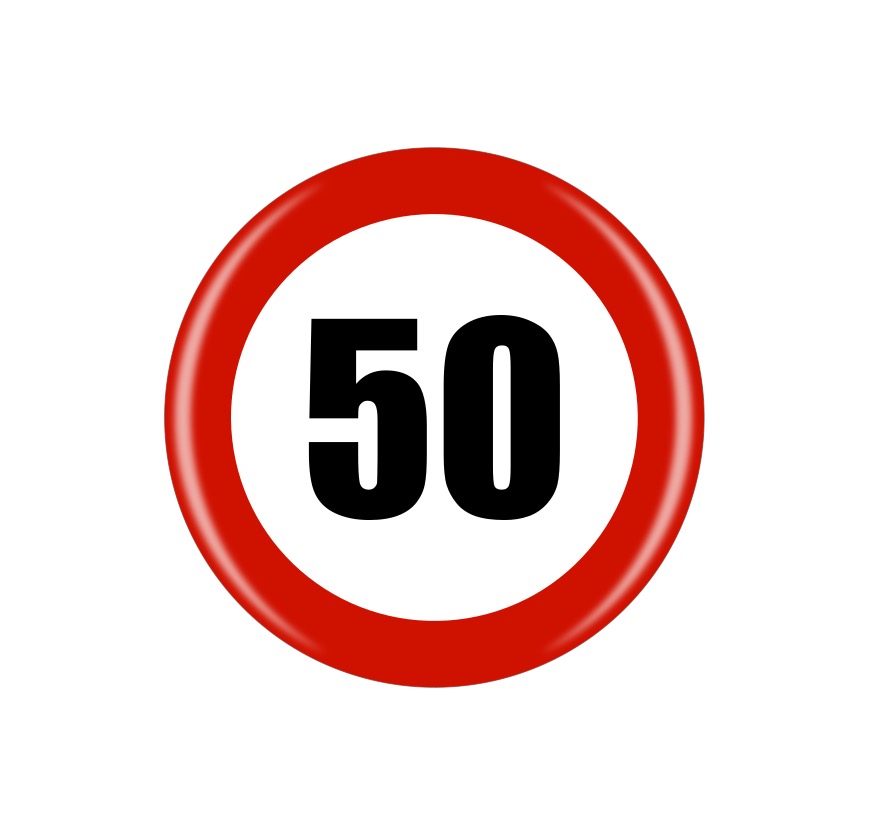 Narozeninová připínací placka (50)