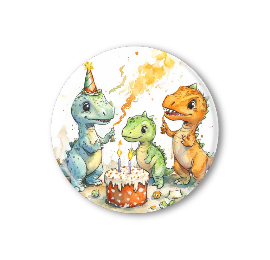 Narozeninová připínací placka