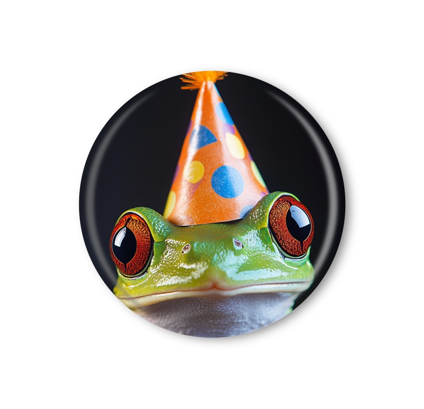 Narozeninová připínací placka