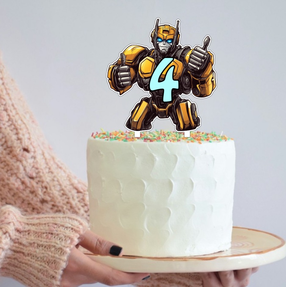 Zápich do dortu - Transformer s rokem