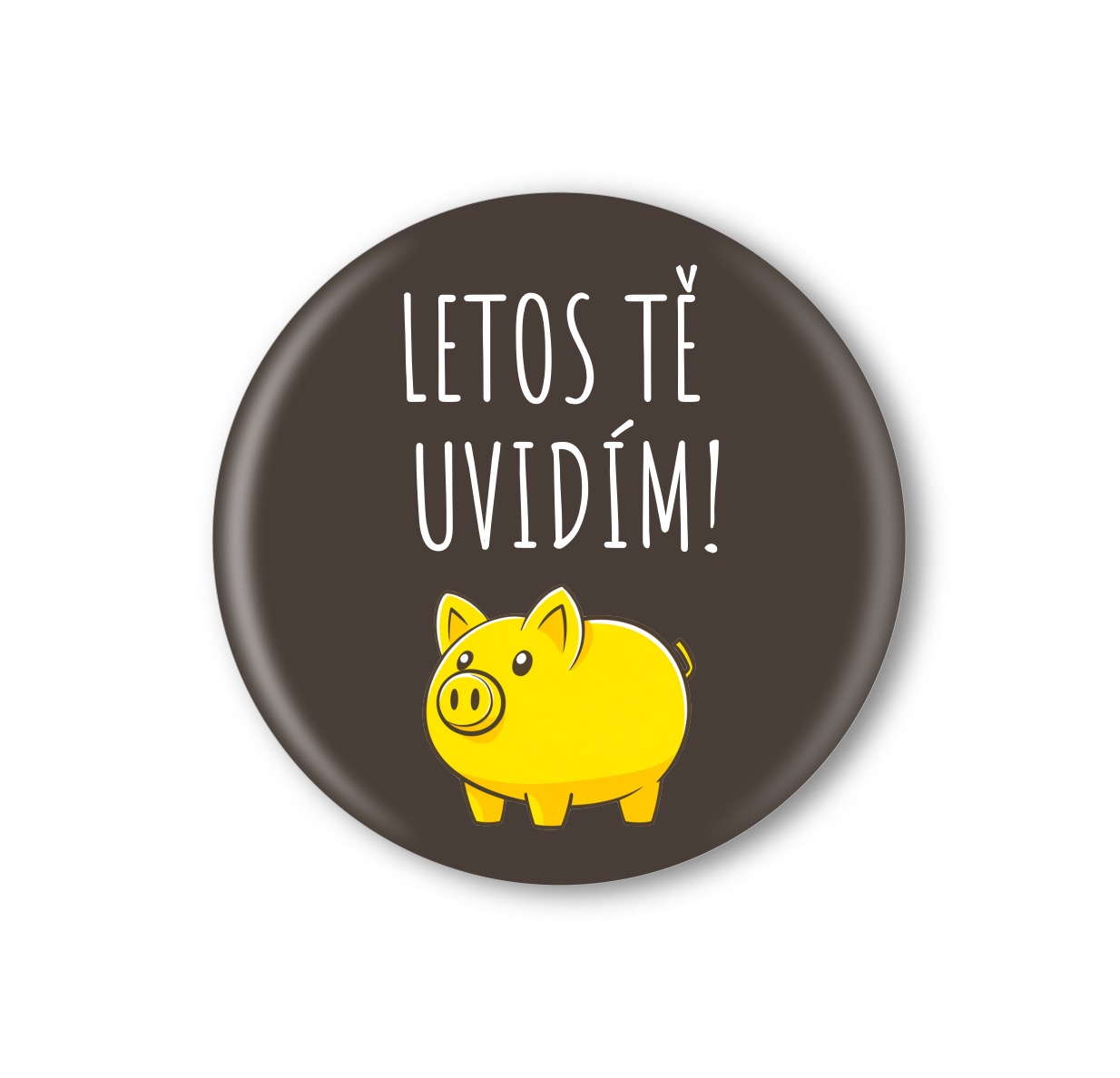 Vánoční připínací placka