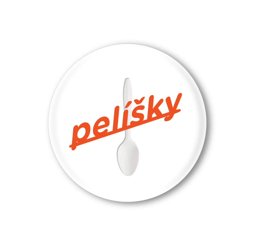 Vánoční připínací placka