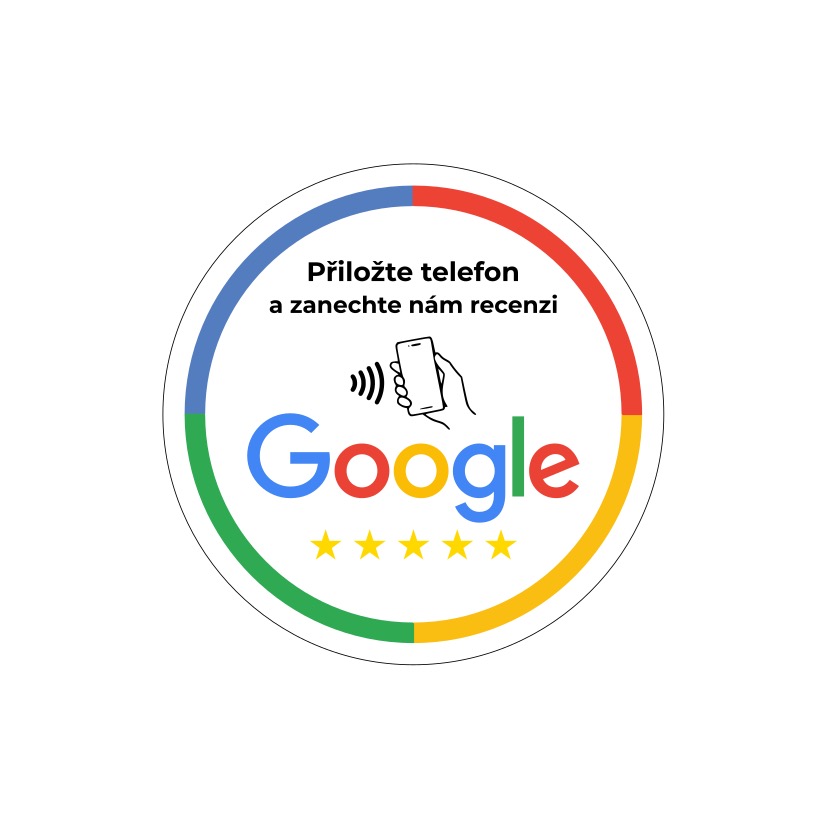 NFC samolepka pro Google recenze