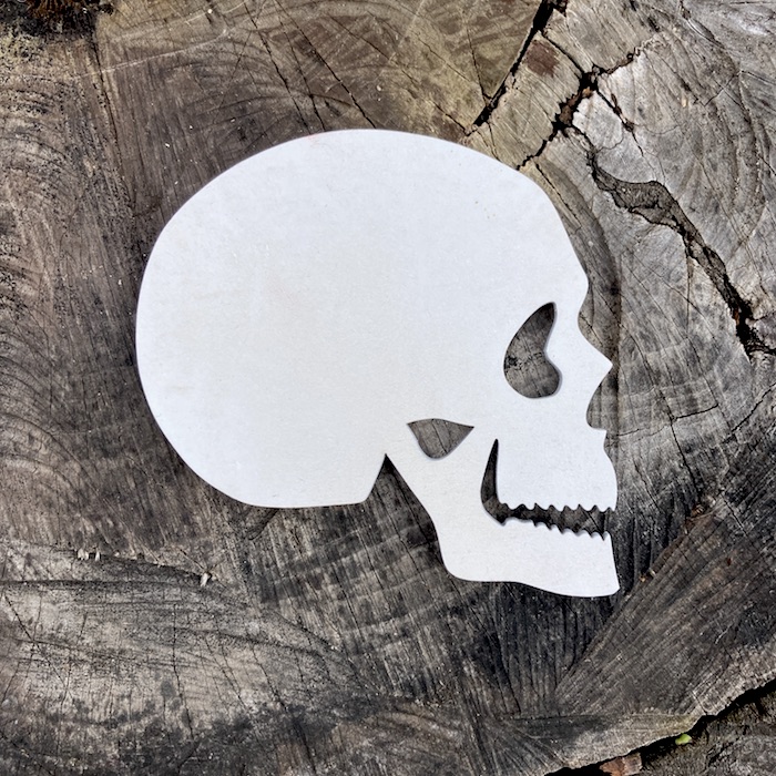 Dekorace na Halloween - lebka