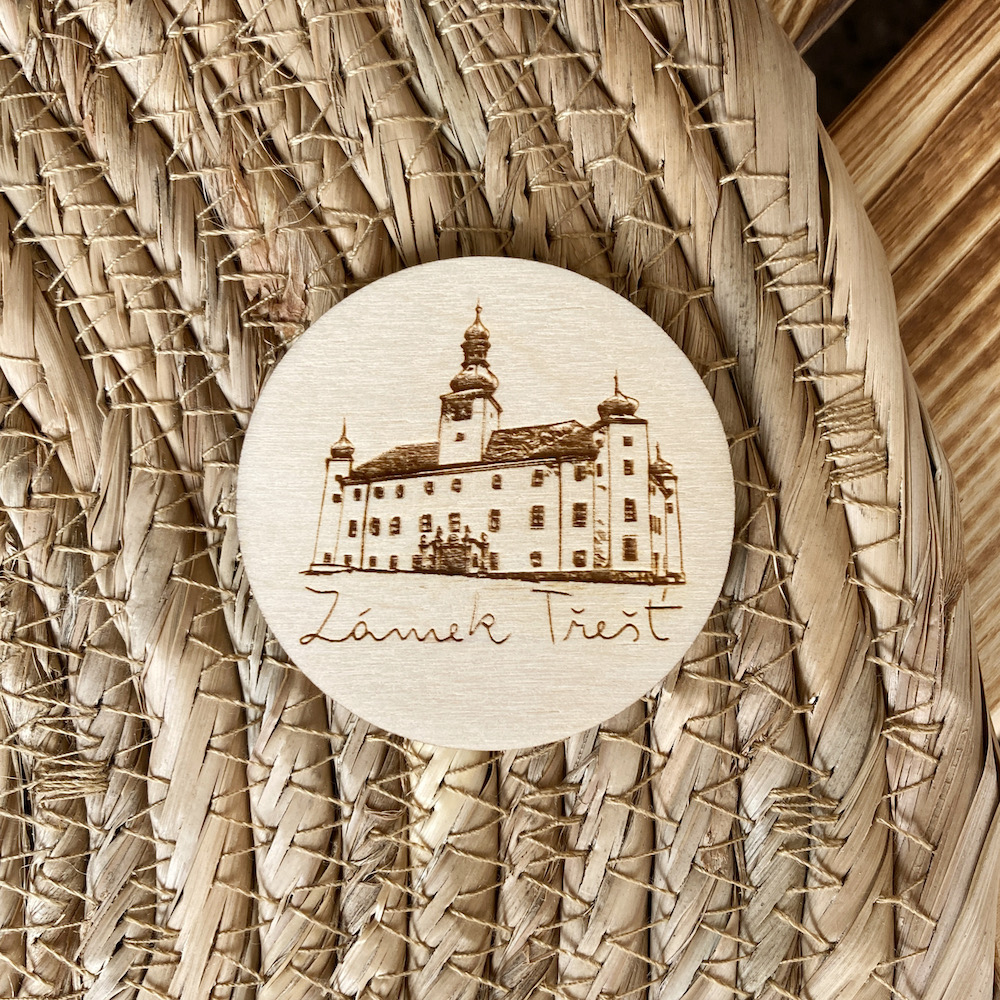 Magnetická upomínka pro turisty