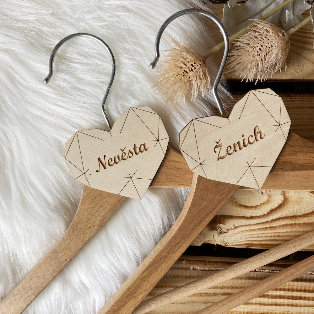 Svatební ramínko - Ženich