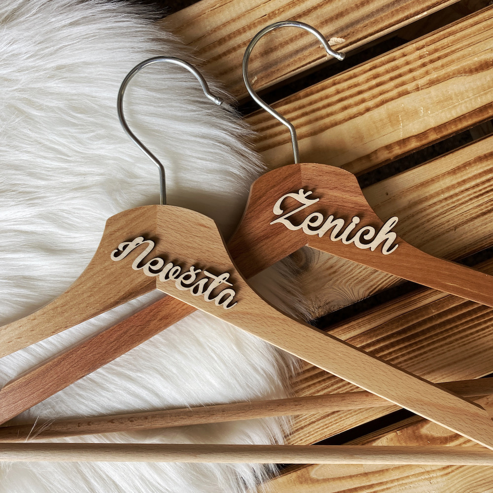 Svatební ramínko - Nevěsta