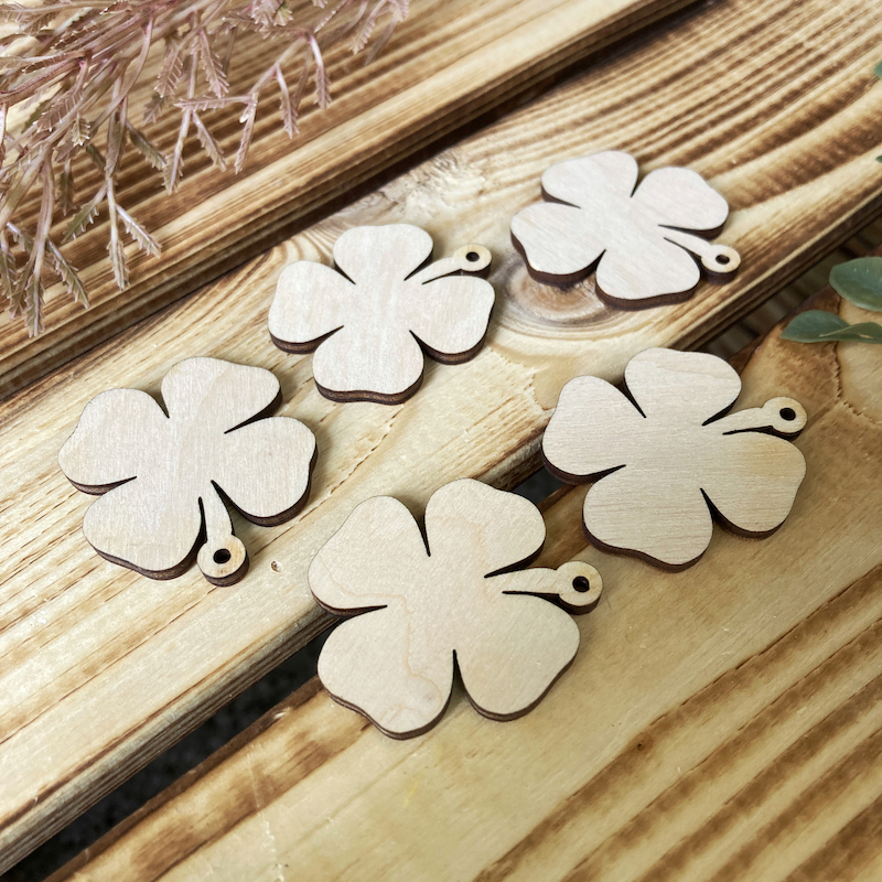 Dřevěný čtyřlístek