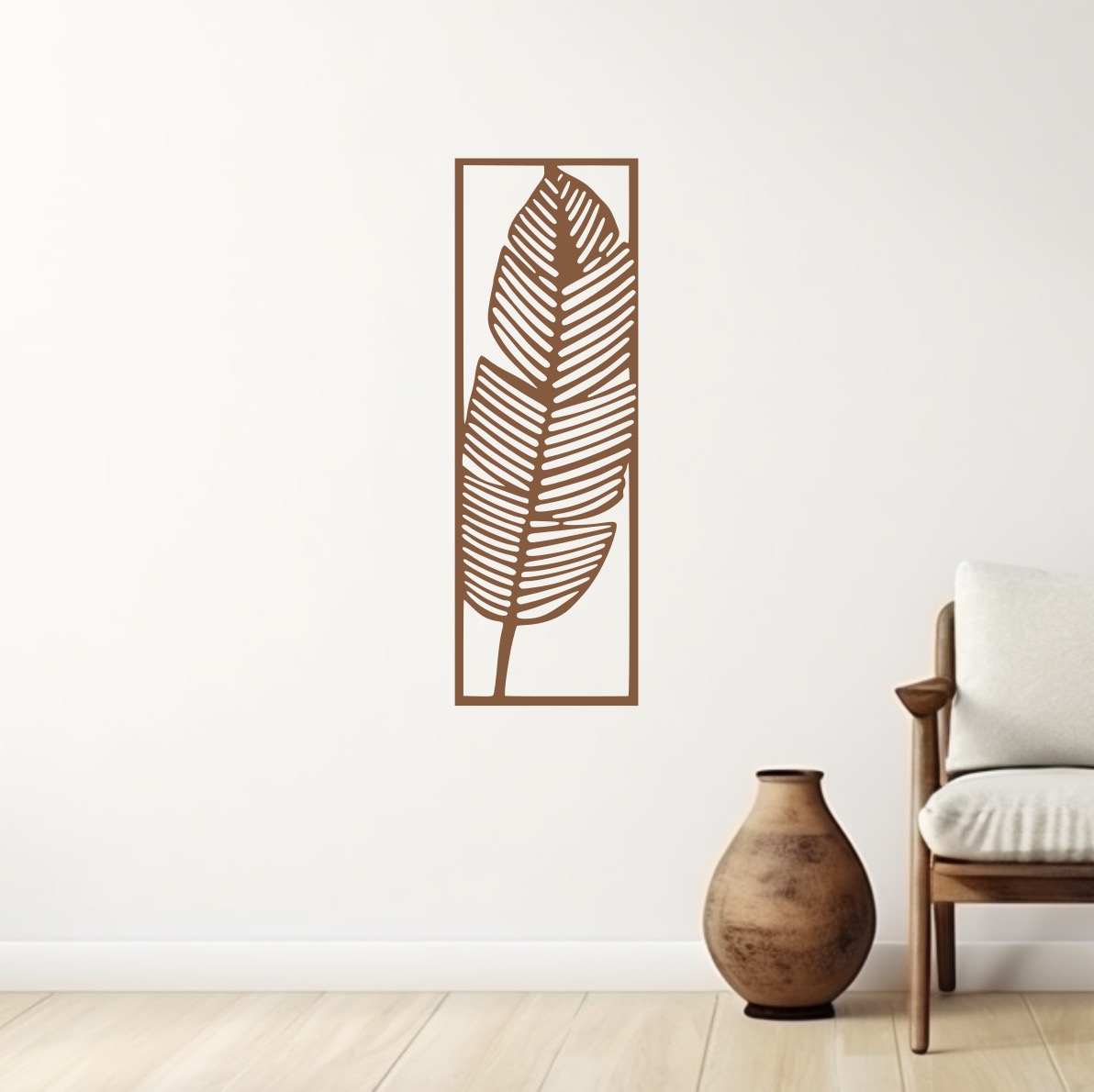 Pírko - dekorace na stěnu