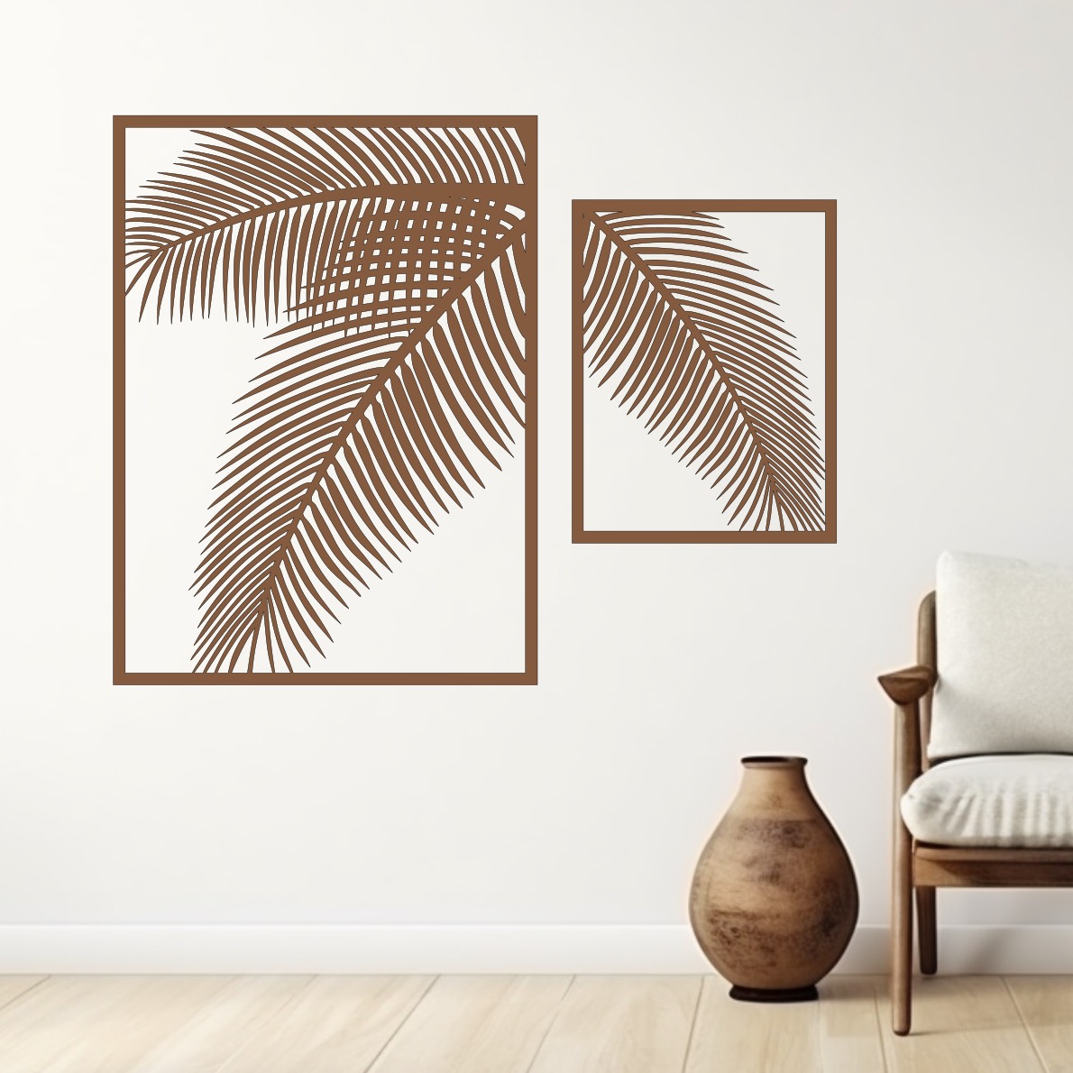 Listy - dekorace na stěnu