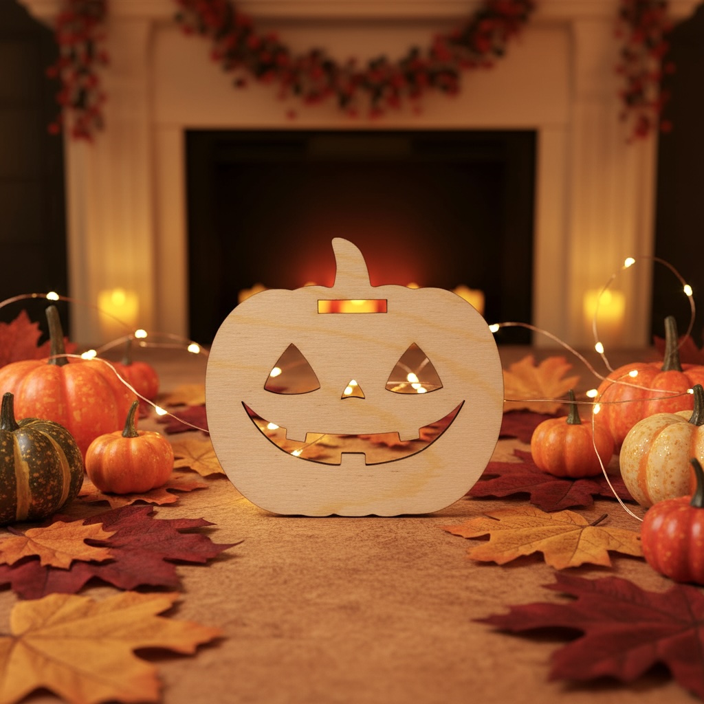 Dýňová medaile na Halloween