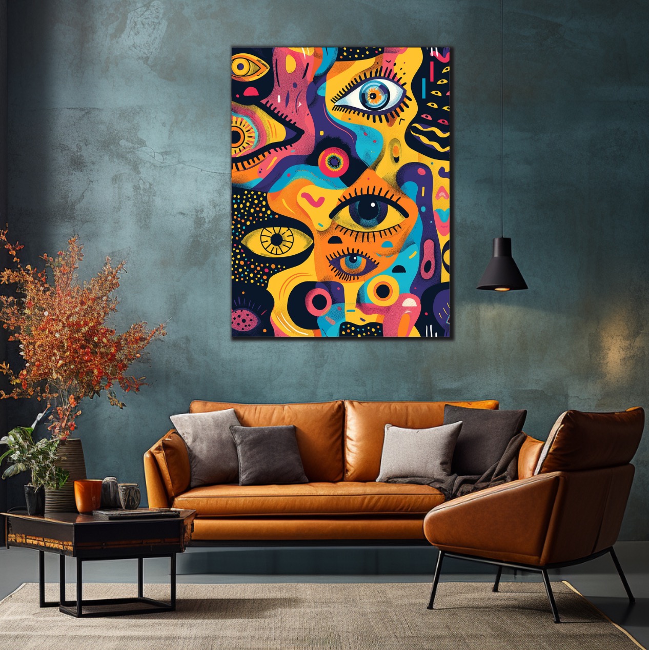 Moderní surrealistický obraz