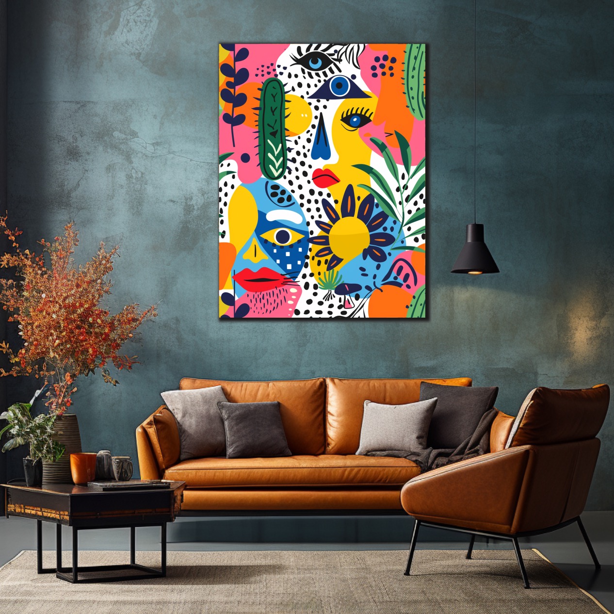 Moderní surrealistický obraz