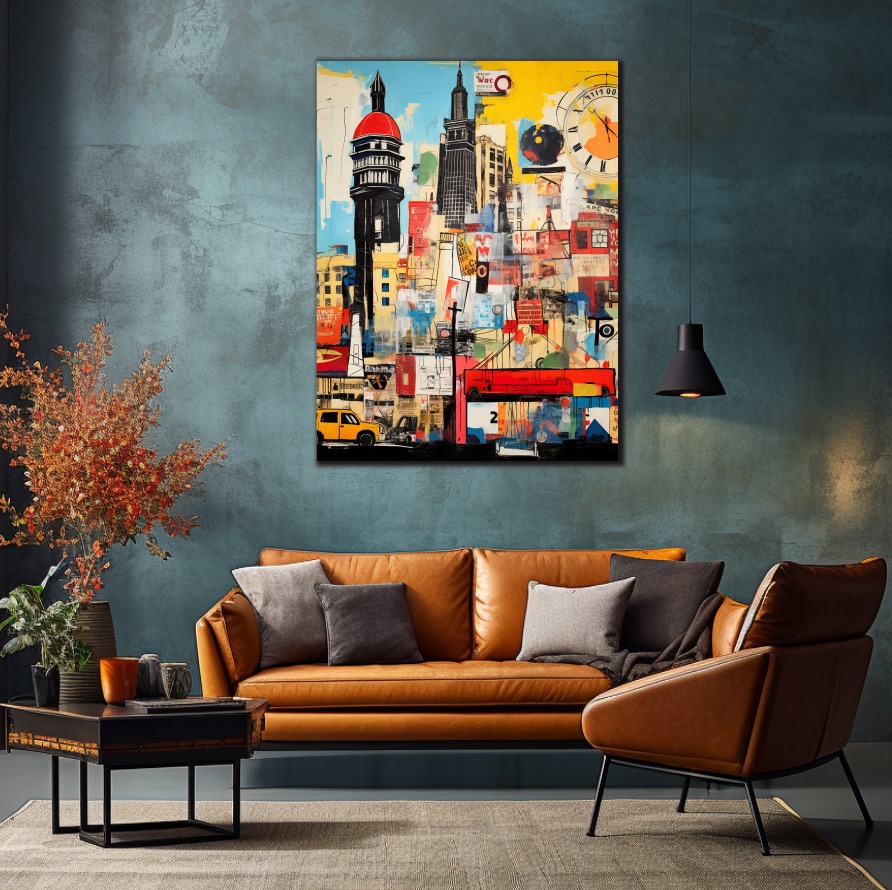 Obraz na plátně - Město