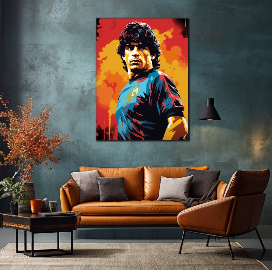 Motivační obraz - Diego Maradona