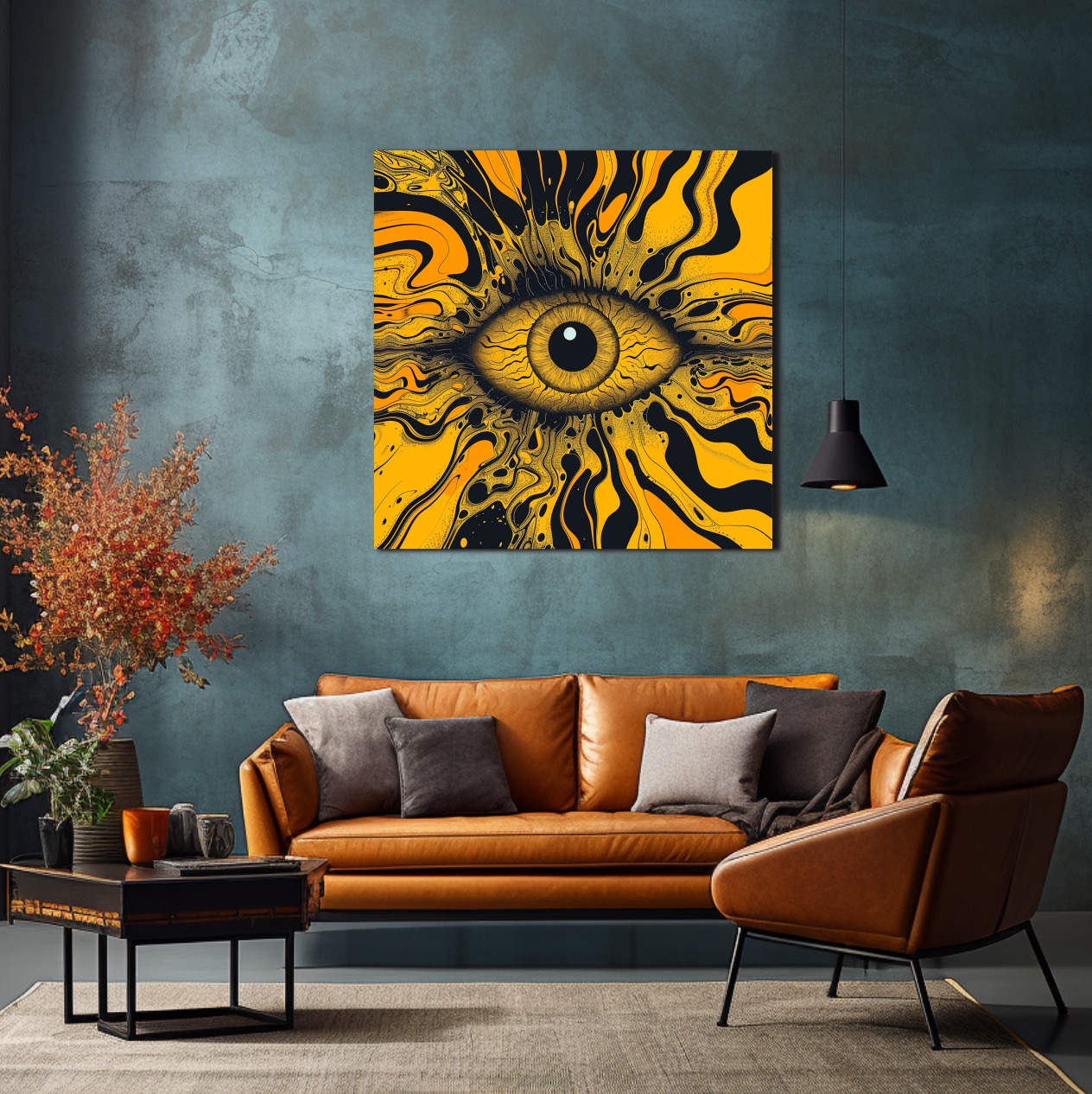 Obraz na plátně - Oko