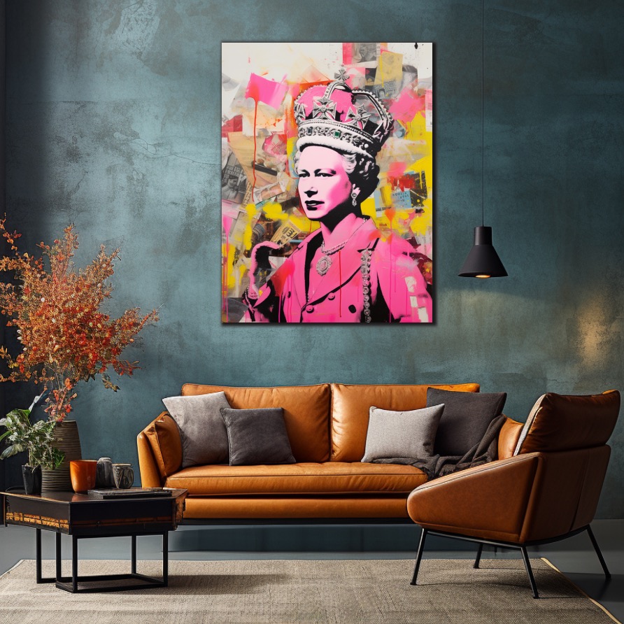 Motivační obraz - Královna Alžběta II.