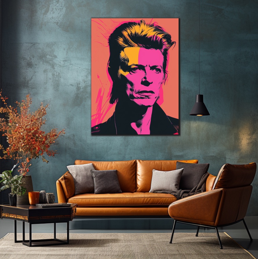 Motivační obraz - David Bowie