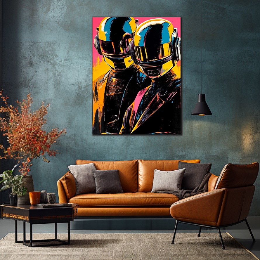 Obraz na plátně - Daft Punk