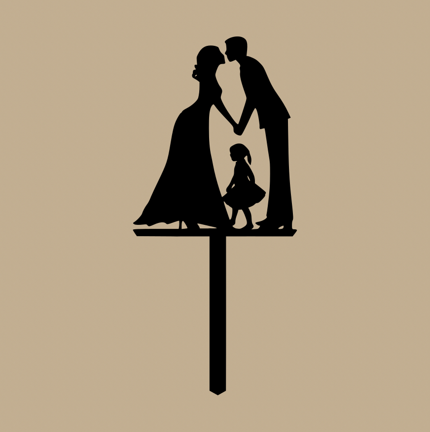 Svatební zápich do dortu