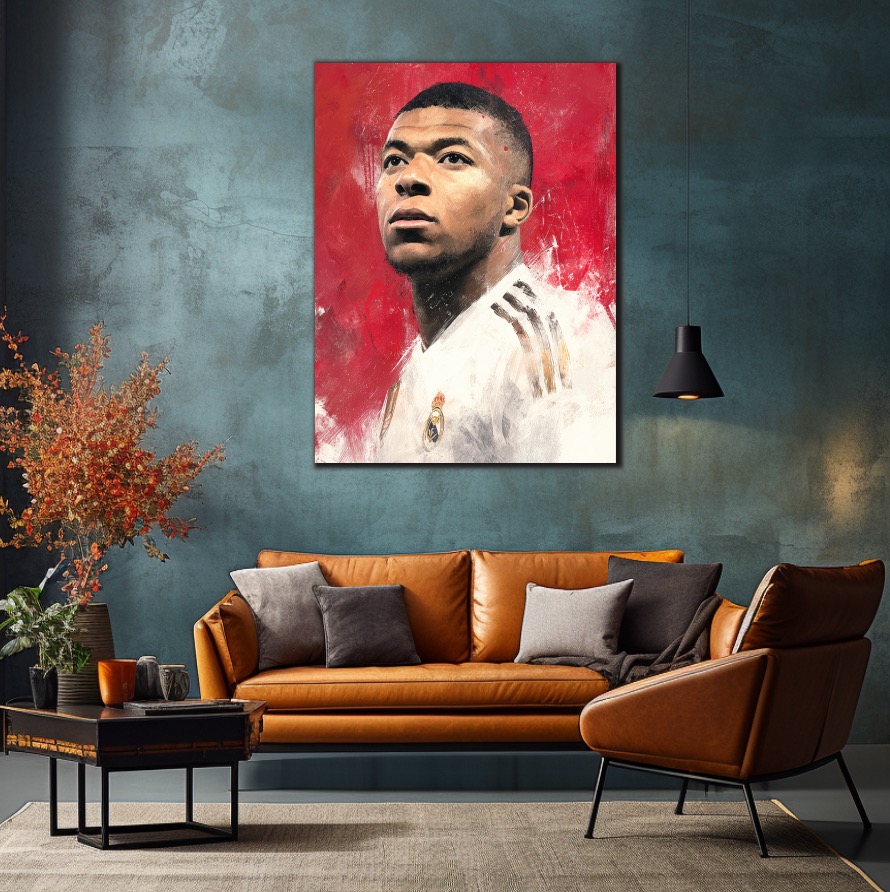 Motivační obraz - Kylian Mbappé