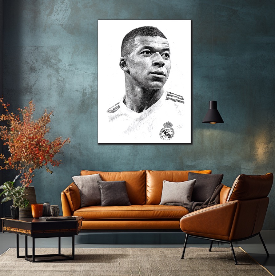 Motivační obraz - Kylian Mbappé