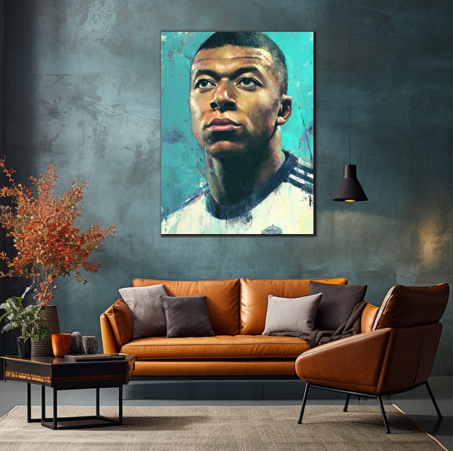 Motivační obraz - Kylian Mbappé